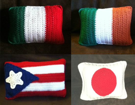 Nationality Flag Pillows